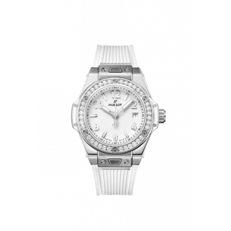 Big Bang One Click Steel White Diamonds 33 mm