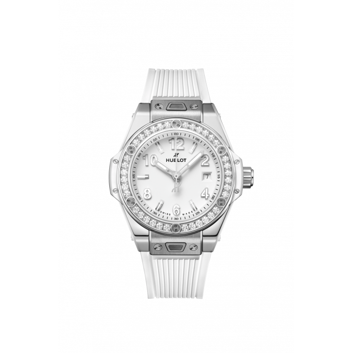 Big Bang One Click Steel White Diamonds 33 mm