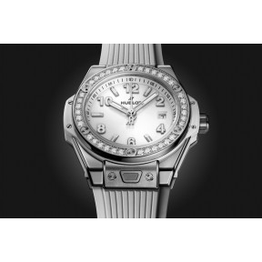 Big Bang One Click Steel White Diamonds 33 mm