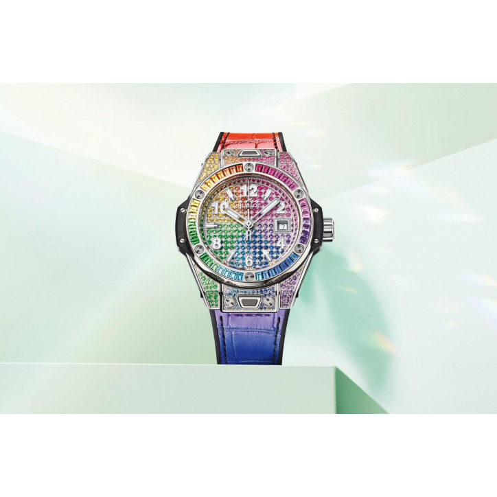 Big Bang One Click Steel Rainbow 33 mm