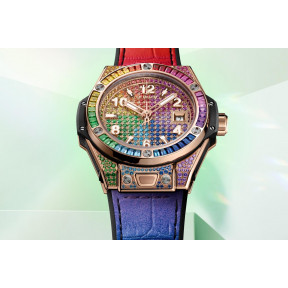 Big Bang One Click King Gold Rainbow 33 mm