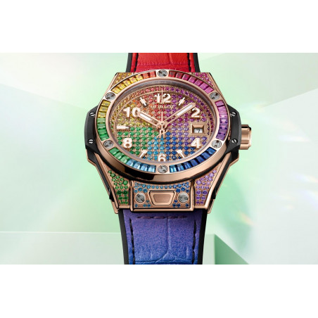 Big Bang One Click King Gold Rainbow 33 mm