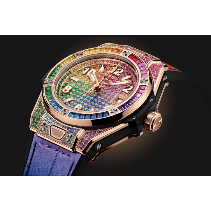 Big Bang One Click King Gold Rainbow 33 mm