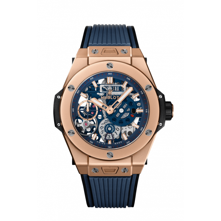 Big Bang MECA-10 King Gold Blue 45 mm