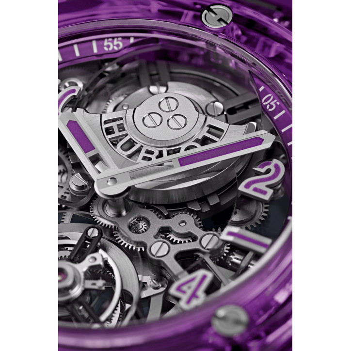 Big Bang Tourbillon Automatic Purple Sapphire 44 mm