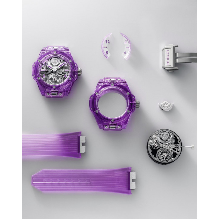 Big Bang Tourbillon Automatic Purple Sapphire 44 mm