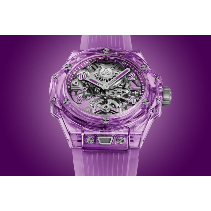 Big Bang Tourbillon Automatic Purple Sapphire 44 mm