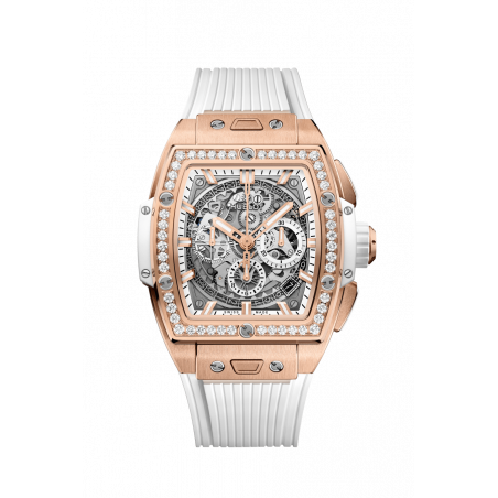 Spirit of Big Bang King Gold White Diamonds 42 mm