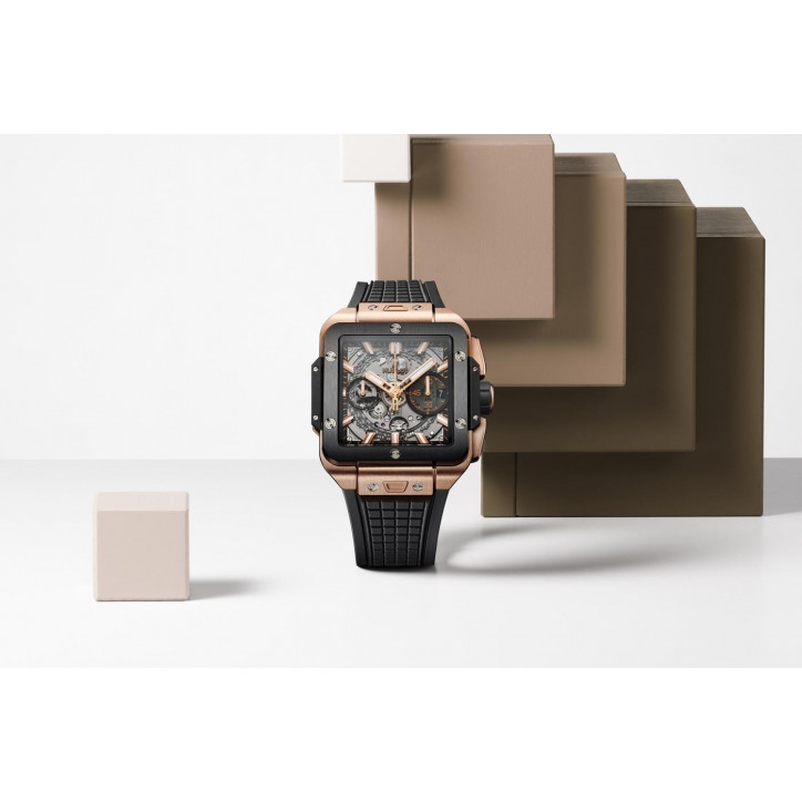 Square Bang Unico King Gold Ceramic 42 mm