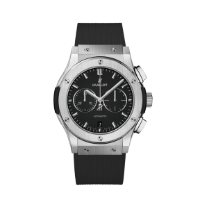 Classic Fusion Chronograph Titanium on Rubber 42 mm