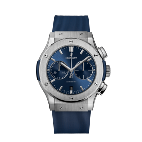 Classic Fusion Chronograph Titanium Blue 45 mm