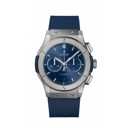 Classic Fusion Chronograph Titanium Blue 42 mm