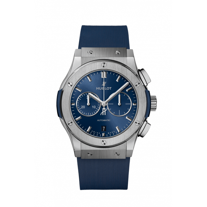 Classic Fusion Chronograph Titanium Blue 42 mm