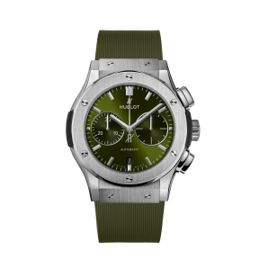 Classic Fusion Chronograph Titanium Green 45 mm