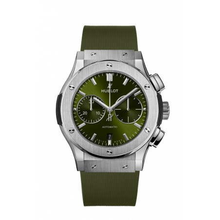 Classic Fusion Chronograph Titanium Green 45 mm