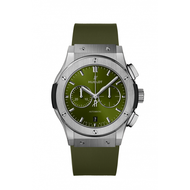 Classic Fusion Chronograph Titanium Green 42 mm