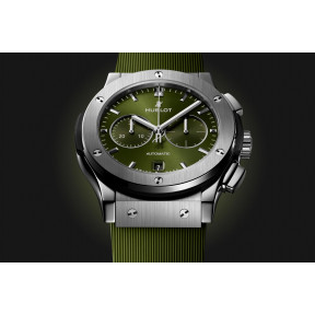 Classic Fusion Chronograph Titanium Green 42 mm