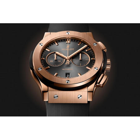 Classic Fusion Racing Grey Chronograph King Gold 42 mm