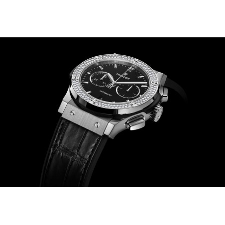 Classic Fusion Chronograph Titanium Diamonds 42 mm