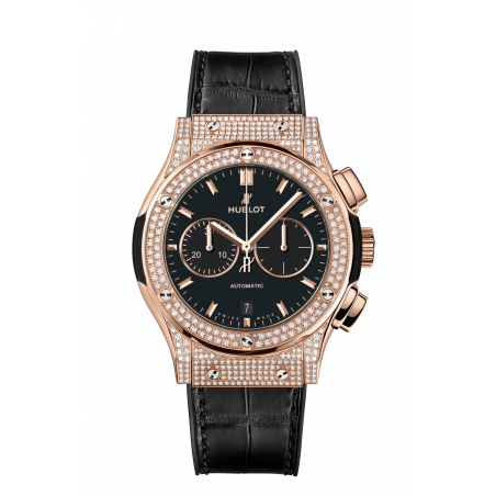 Classic Fusion Chronograph King Gold Pavé 42 mm