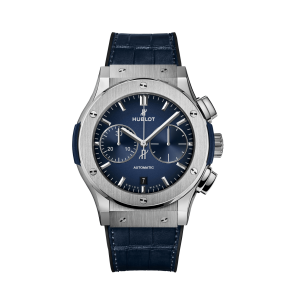 Classic Fusion Chronograph Titanium Deep Blue 45 mm