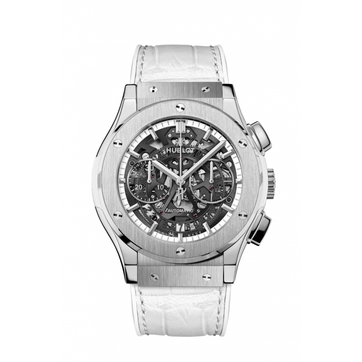 Classic Fusion Aerofusion Chronograph All White 45 mm