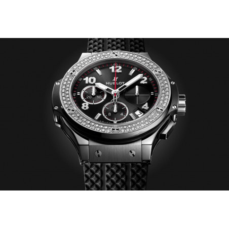 Big Bang Steel Diamonds 41 mm