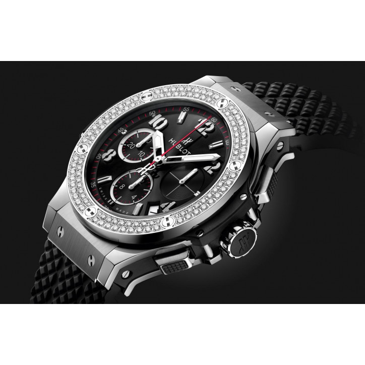 Big Bang Steel Diamonds 41 mm