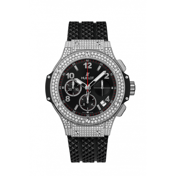 Big Bang Steel Pavé 41 mm