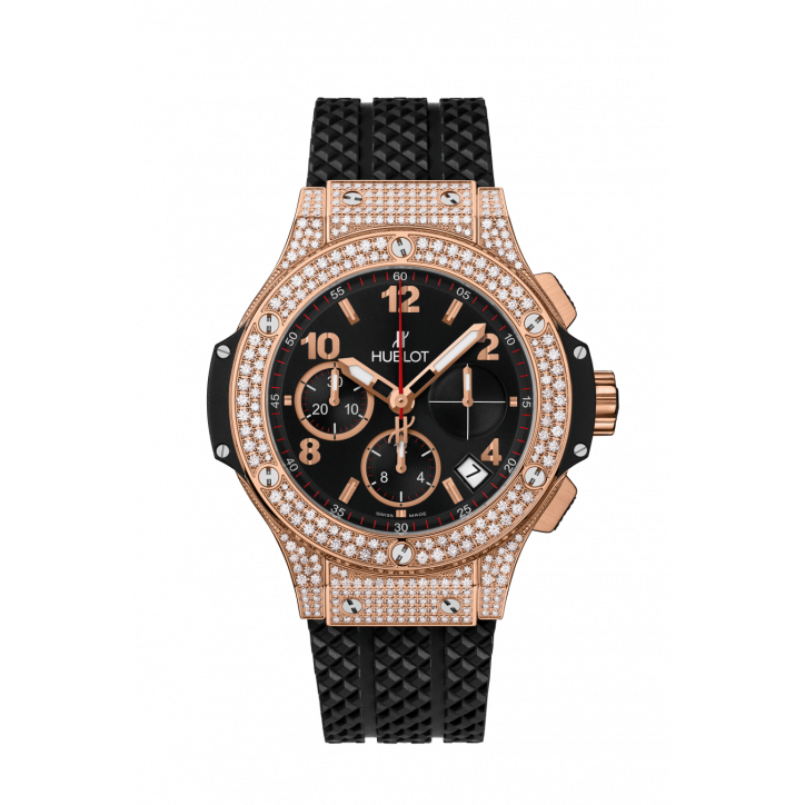 Big Bang Gold Pavé 41 mm