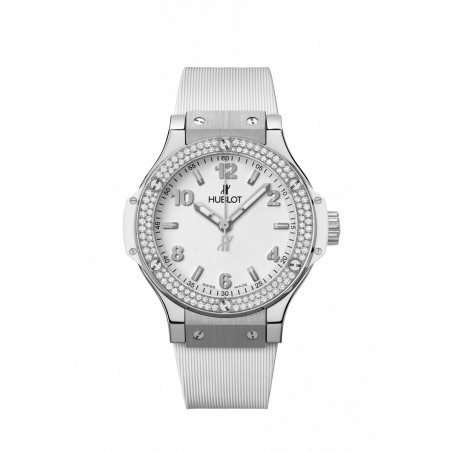 Big Bang Steel White Diamonds 38 mm