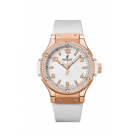 Big Bang Gold White Diamonds 38 mm