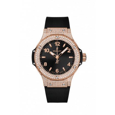 Big Bang Gold Pavé 38 mm