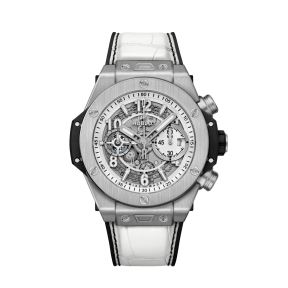 Big Bang Unico Black - White 44 mm