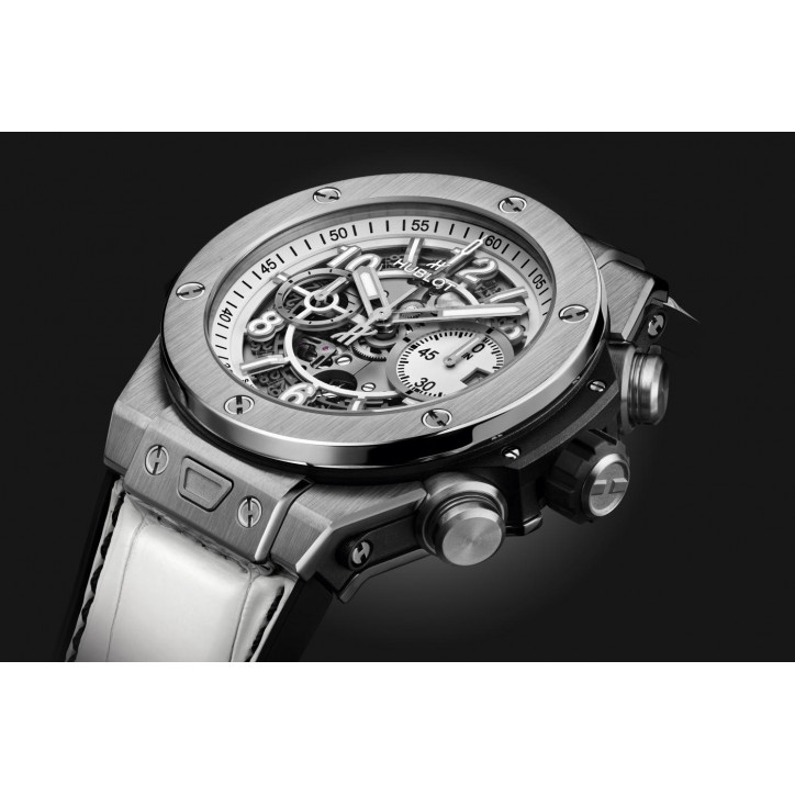 Big Bang Unico Black - White 44 mm