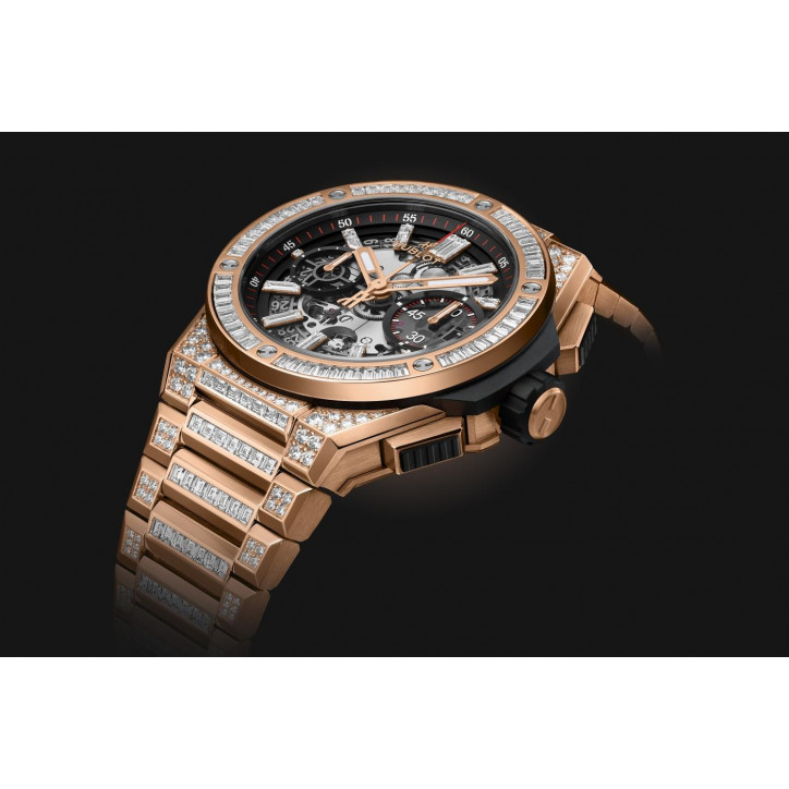 Big Bang Integrated King Gold Jewellery 42 mm