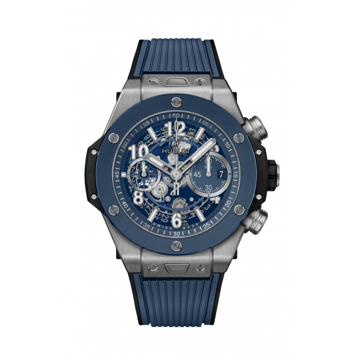 Big Bang Unico Titanium Blue Ceramic 44 mm