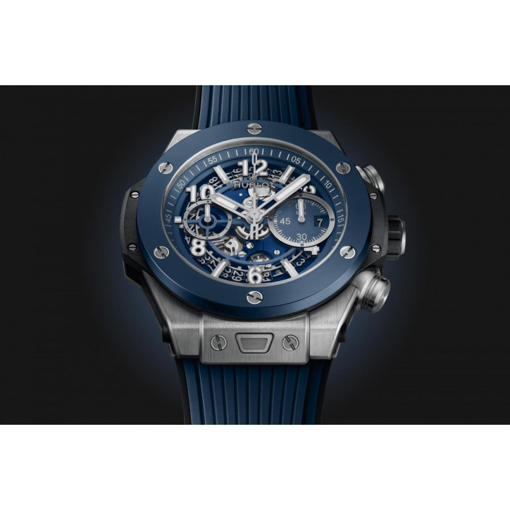 Big Bang Unico Titanium Blue Ceramic 44 mm