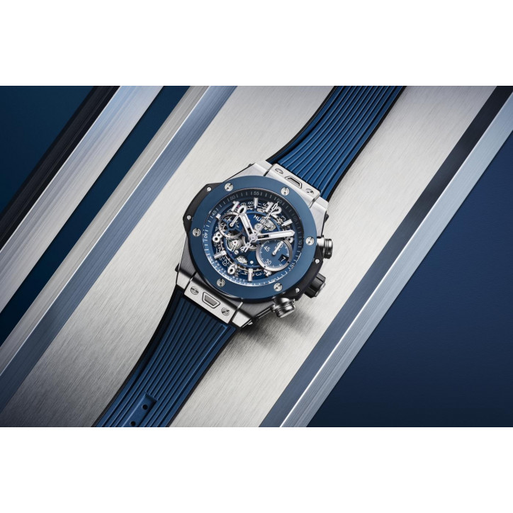 Big Bang Unico Titanium Blue Ceramic 44 mm