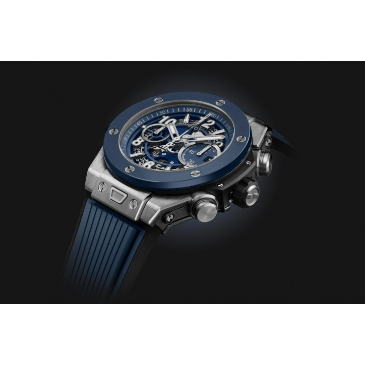 Big Bang Unico Titanium Blue Ceramic 44 mm