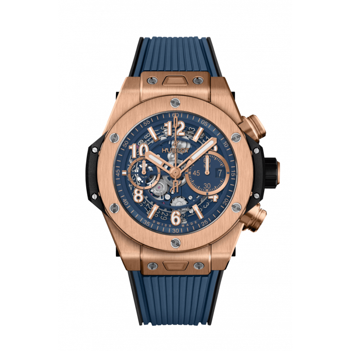 Big Bang Unico King Gold Blue 44 mm