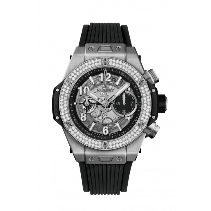 Big Bang Unico Titanium Diamonds 44 mm