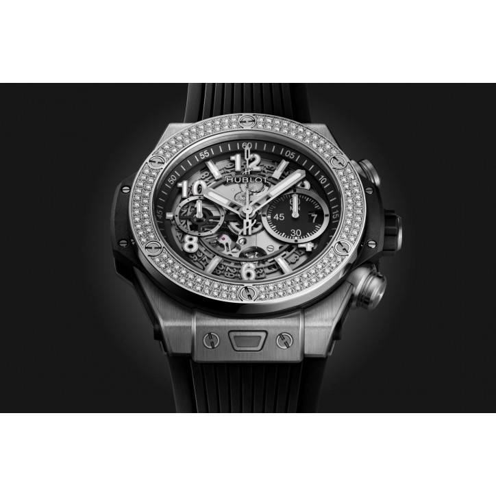 Big Bang Unico Titanium Diamonds 44 mm