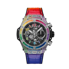 Big Bang Unico Titanium Rainbow 44 mm