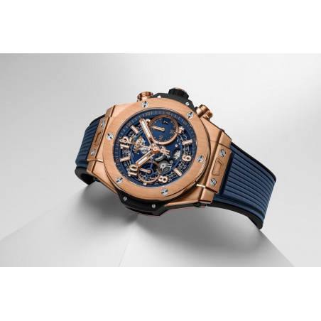 Big Bang Unico King Gold Blue 42 mm