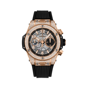 Big Bang Unico King Gold Pavé 42 mm