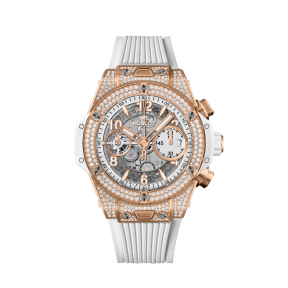 Big Bang Unico King Gold White Pavé 42 mm