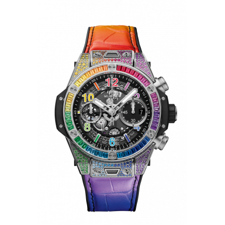 Big Bang Unico Titanium Rainbow 42 mm