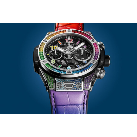 Big Bang Unico Titanium Rainbow 42 mm