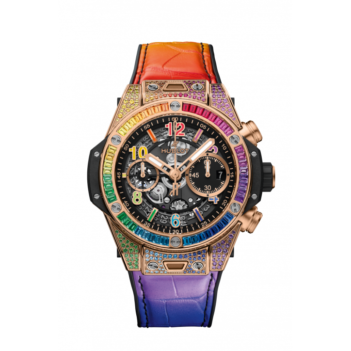 Big Bang Unico King Gold Rainbow 42 mm